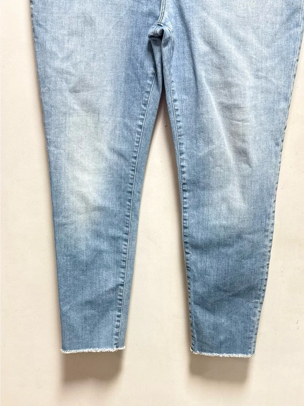 J Crew Women Jean 9” High Rise Toothpick Wash Stretch Button Fly Size 32